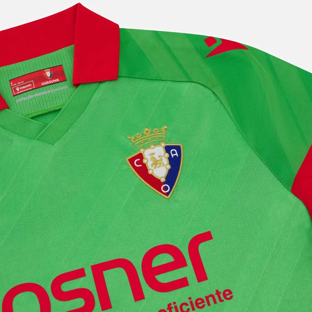 Macron 2025-26 Osasuna Men's Authentic Away Soccer Jersey