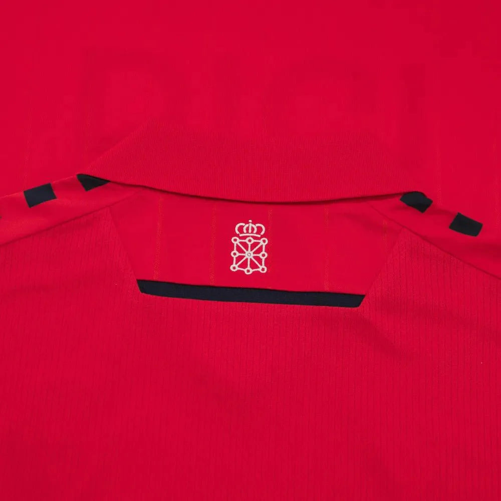 Macron 2025-26 Osasuna Men's Authentic Home Soccer Jersey