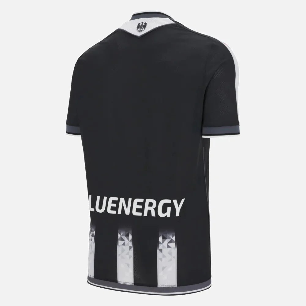Macron 2025-26 Udinese Men's Authentic Home Soccer Jersey