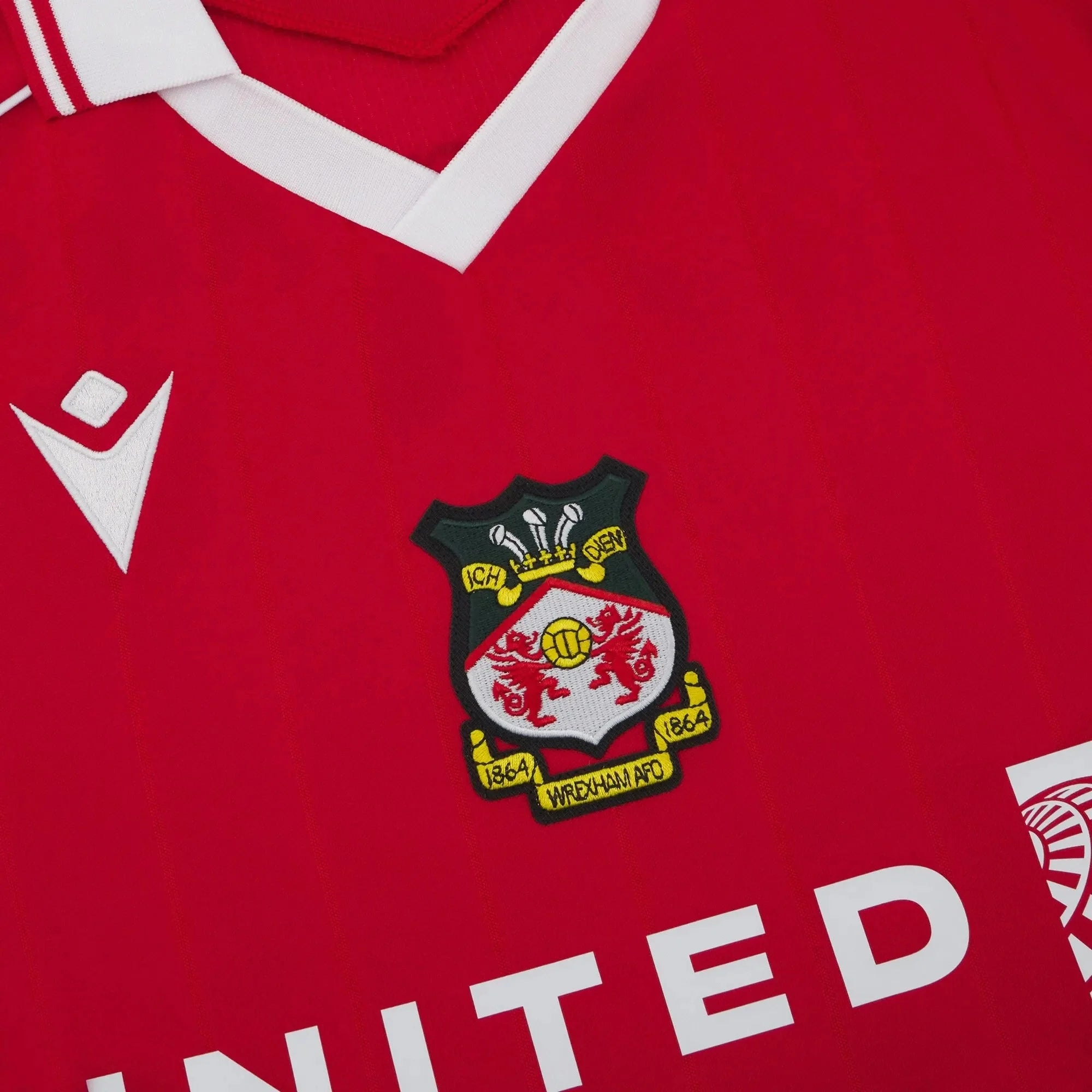Macron 2025-26 Wrexham Men's Authentic Home Soccer Jersey