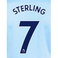 Manchester City 2020/21 Home Sterling #7 Jersey Name Set