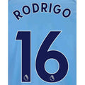 Manchester City 2022/23 Home Rodrigo #16 Jersey Name Set Navy