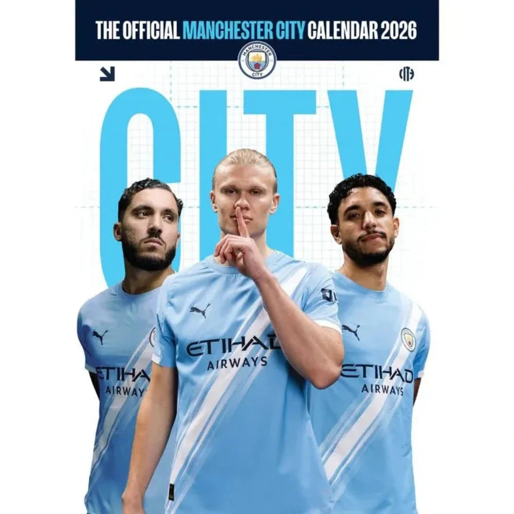 Manchester City 2026 Official Calendar