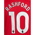 Man United 2019/22 Home Rashford #10 Jersey Name Set