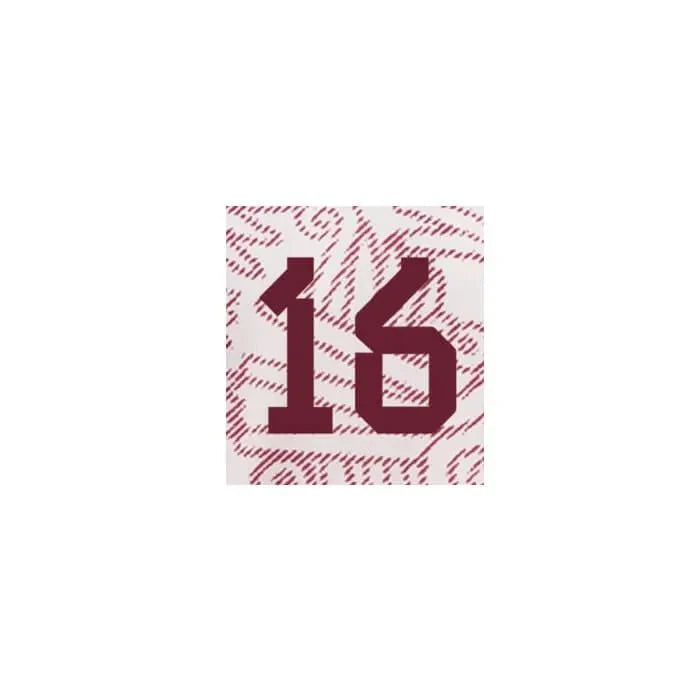Mexico 2022-23 Away H. Herrera #16 Jersey Name Set