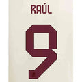 Mexico 2022-23 Away Raul #9 Youth Jersey Name Set