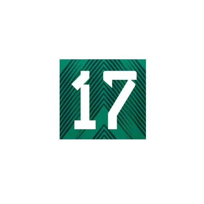 Mexico 2022-23 Home O. Pineda #17 Youth Jersey Name Set