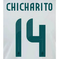 Mexico 2024/25 Away Chicharito #14 Youth Jersey Name Set
