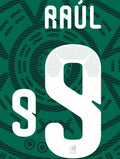 Mexico 2026- Home RAUL #9 Official Name Set