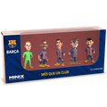 Minix Barcelona 7 cm 5-Pack - Araujo, Ter Stegen, Lewandowski, Gavi, Pedri