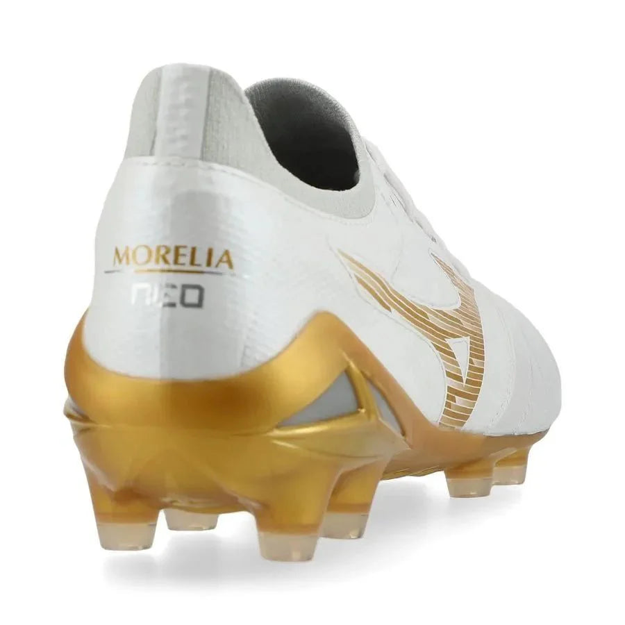 Mizuno Morelia Neo IV Beta Elite Firm Ground Soccer Cleats-Bright Gold Pack (SP26)