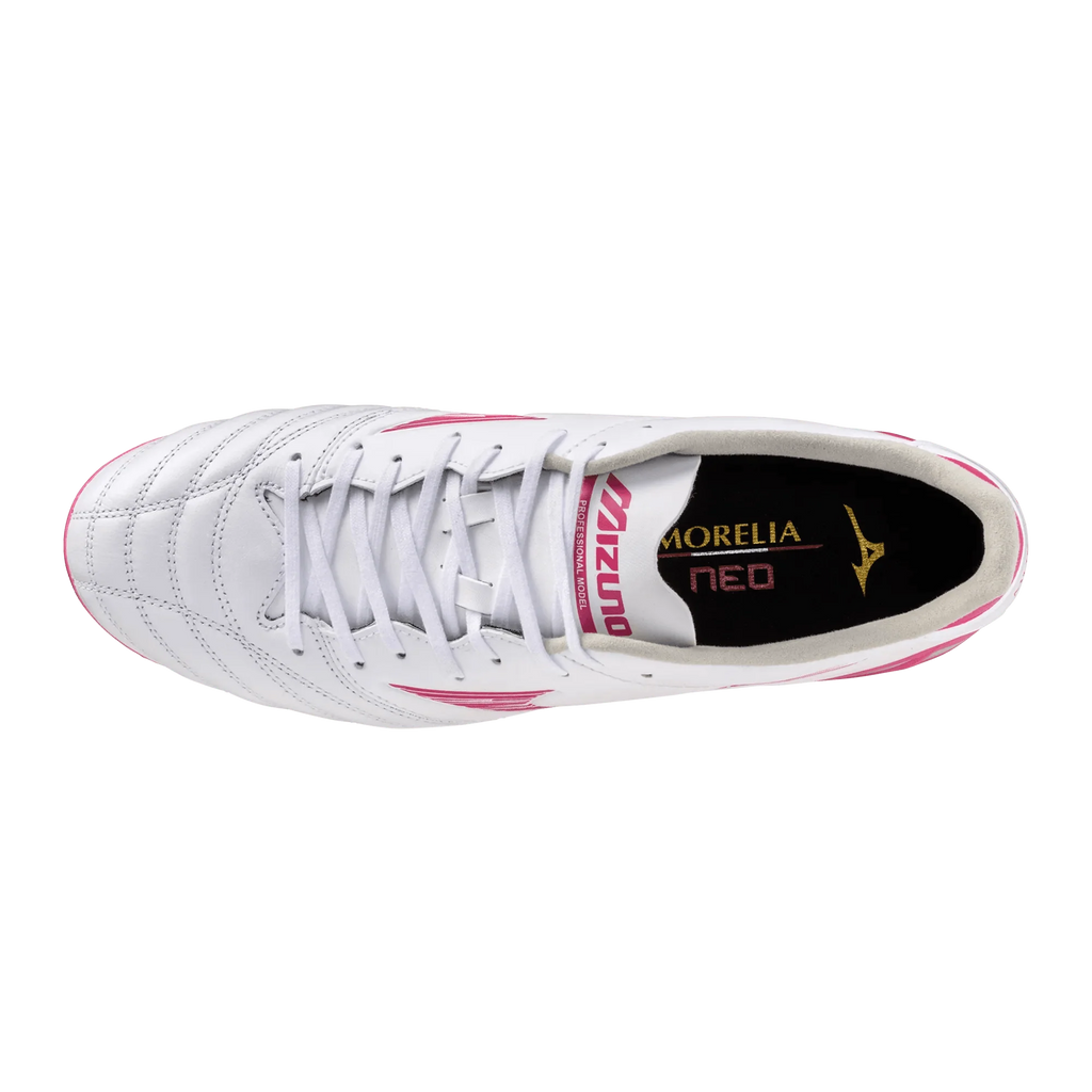 Mizuno Morelia Neo IV Pro Firm Ground Soccer Cleats - Blazing Flair Pack (SP26)