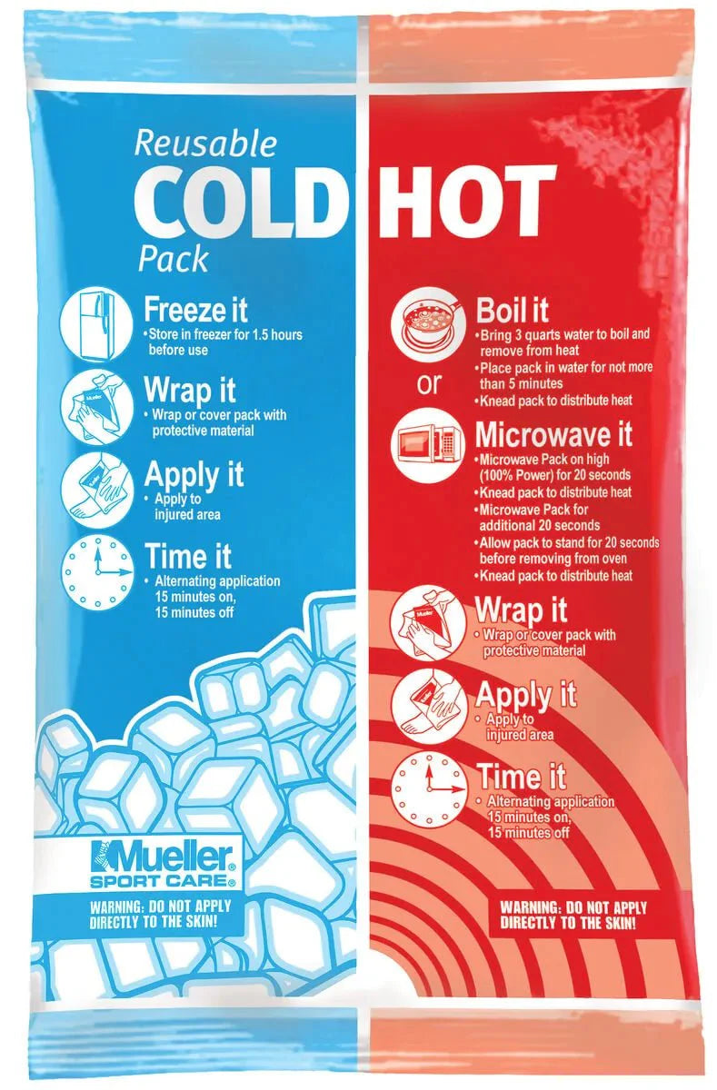 Mueller Adjustable Cold-Hot Wrap (Reusable Pack Included)