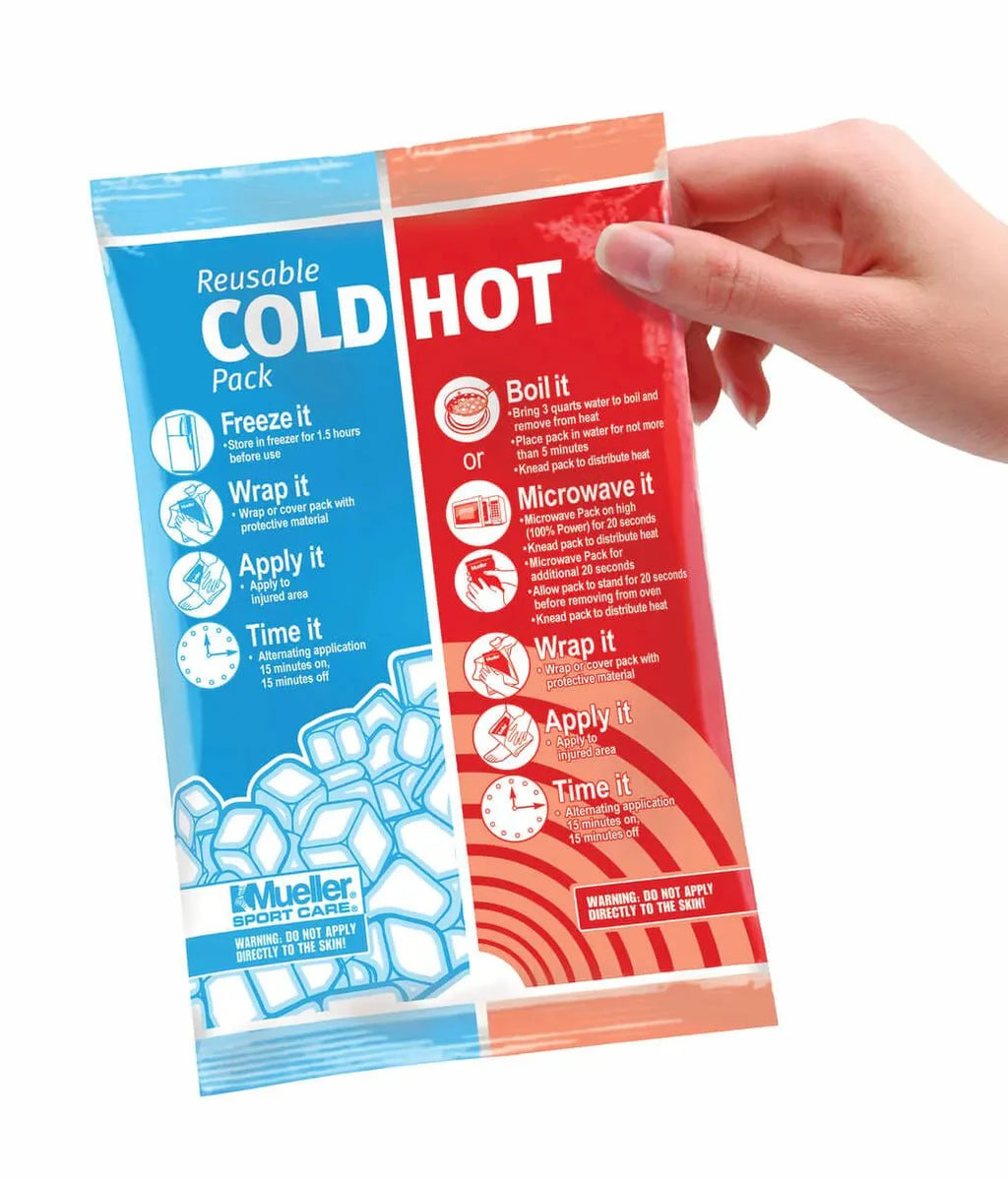 Mueller Adjustable Cold-Hot Wrap (Reusable Pack Included)