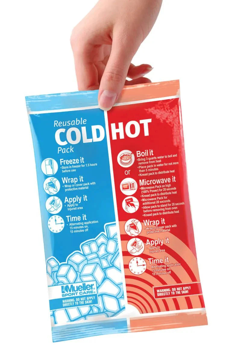 Mueller Adjustable Cold-Hot Wrap (Reusable Pack Included)