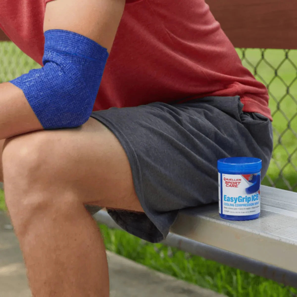 Mueller EasyGrip Ice Cooling Compression Wrap