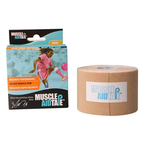 Muscle Aid Tape Pre-Cut 2in x 10in Strips