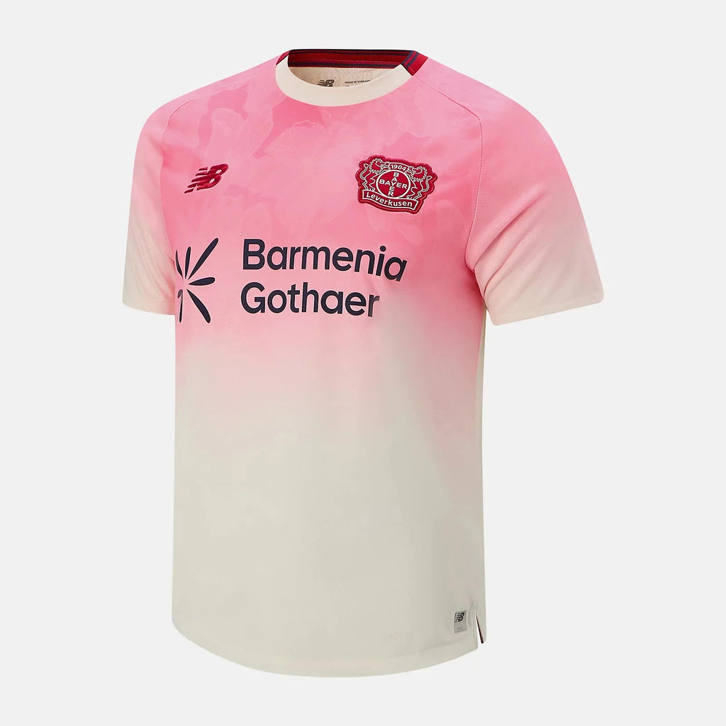 New Balance 2025-26 Bayer Leverkusen Men's Stadium Away Soccer Jersey