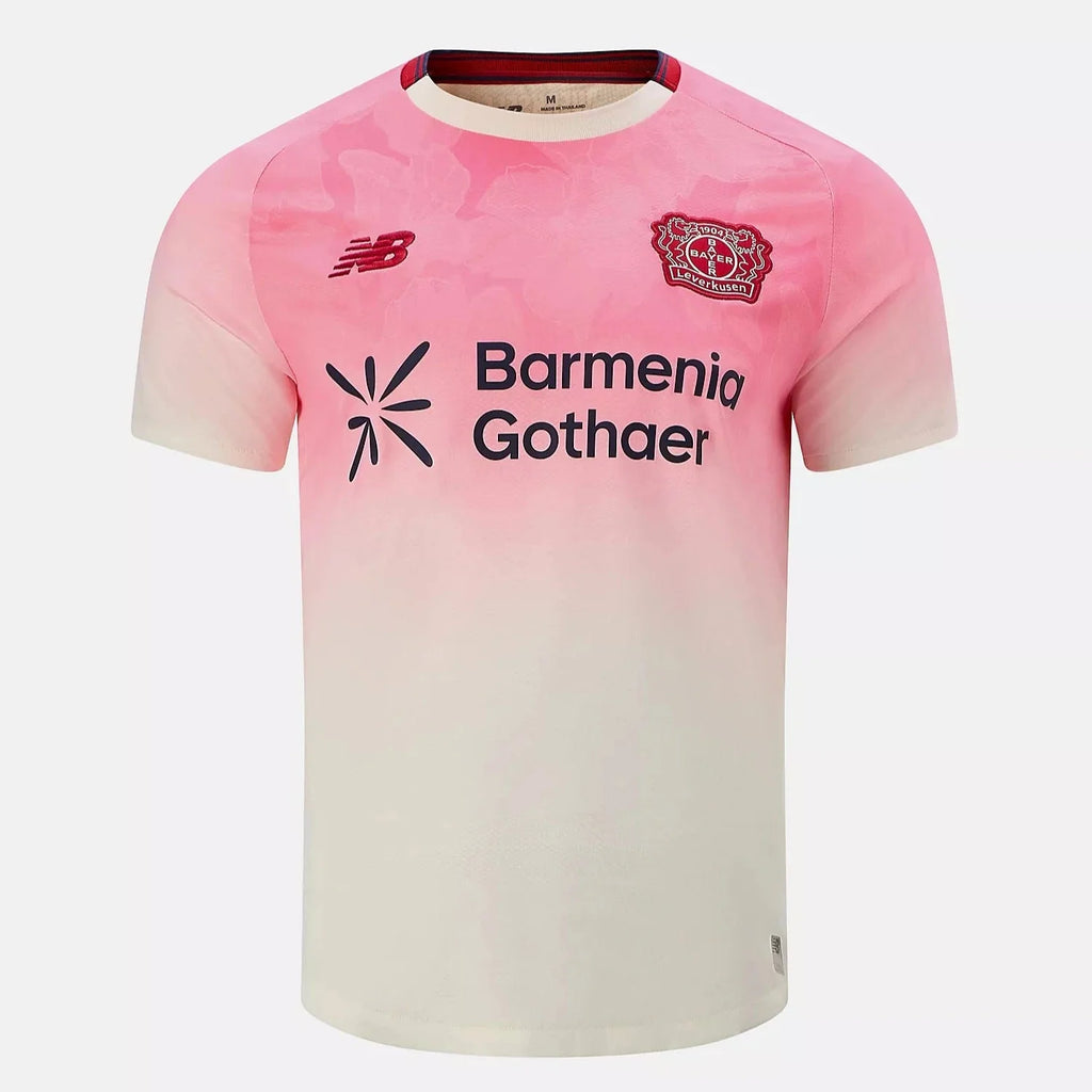 New Balance 2025-26 Bayer Leverkusen Men's Stadium Away Soccer Jersey