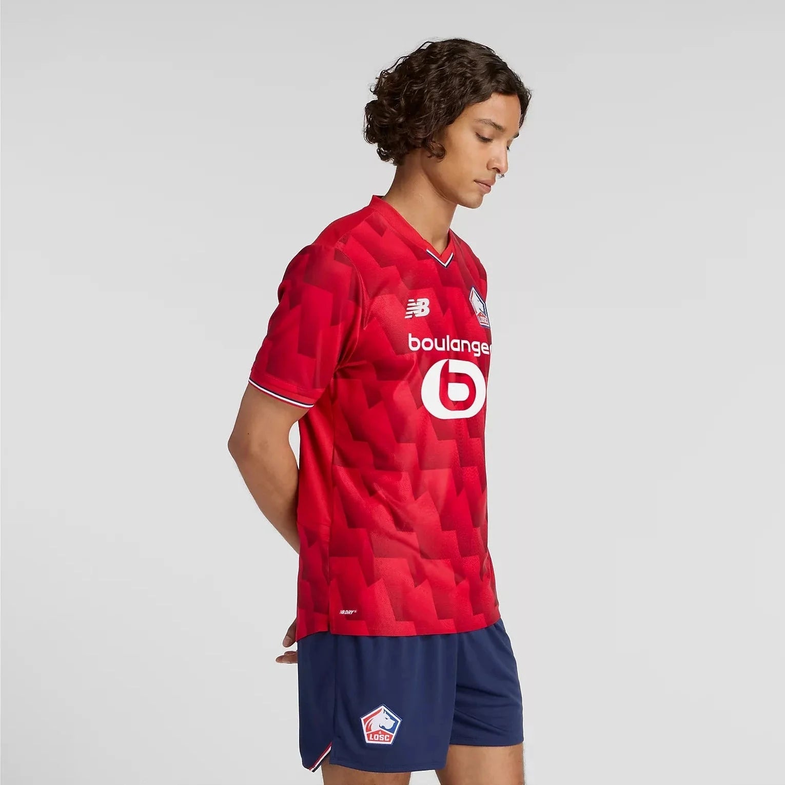 New Balance 2025-26 Lille Men's Authentic Home Soccer Jersey
