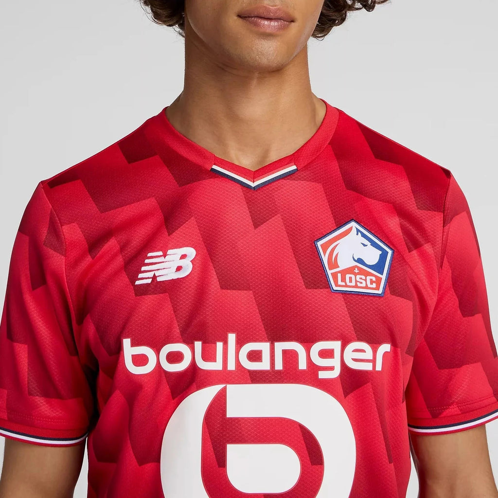 New Balance 2025-26 Lille Men's Stadium Home Soccer Jersey