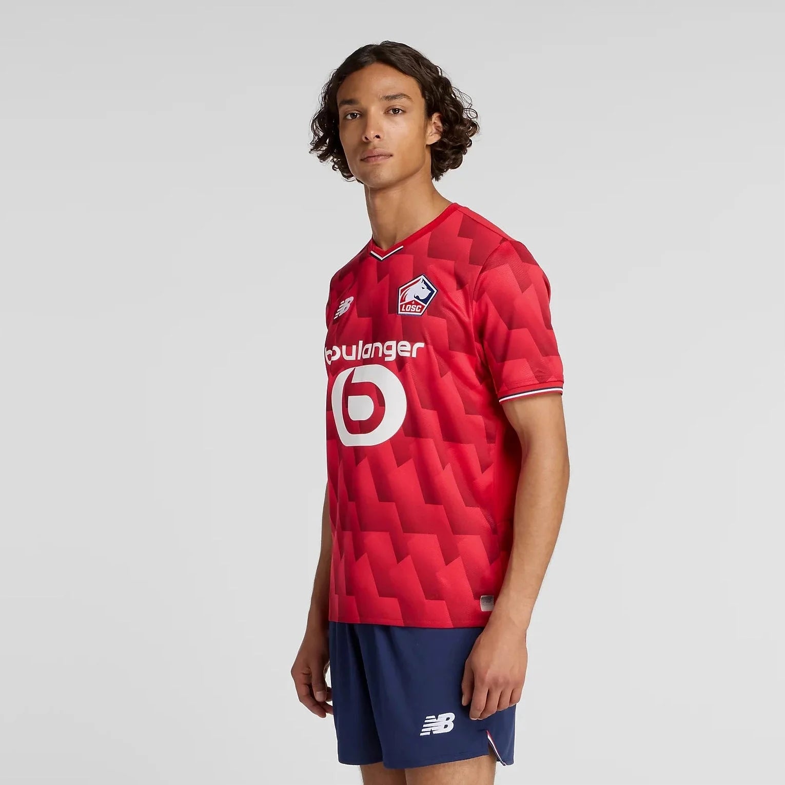 New Balance 2025-26 Lille Men's Stadium Home Soccer Jersey