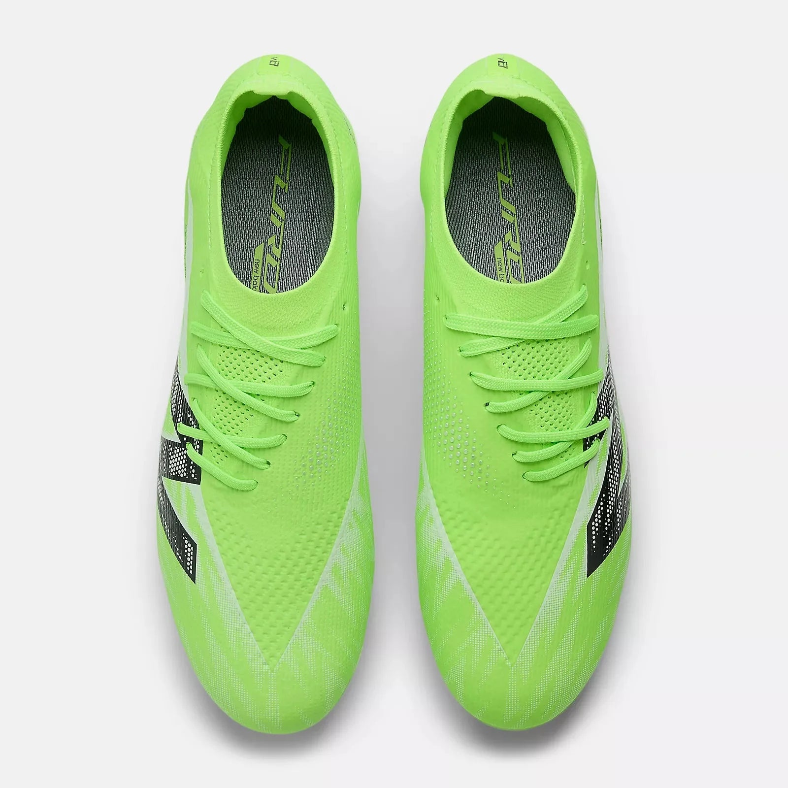 New Balance Furon Elite V8 2E Wide Firm Ground Soccer Cleats - Lime Light Pack (FA25)