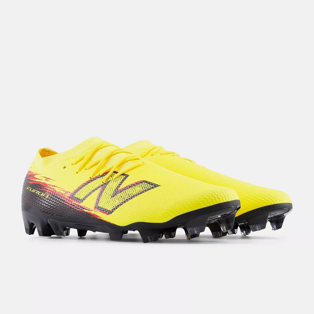 New Balance Furon Team V8 2E Wide Firm Ground Soccer Cleats - Live Wire Pack (SP26)