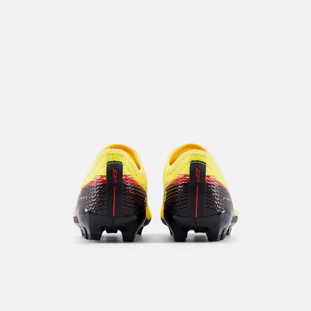 New Balance Junior Furon Team V8 Wide Firm Ground Soccer Cleats - Live Wire Pack (SP26)