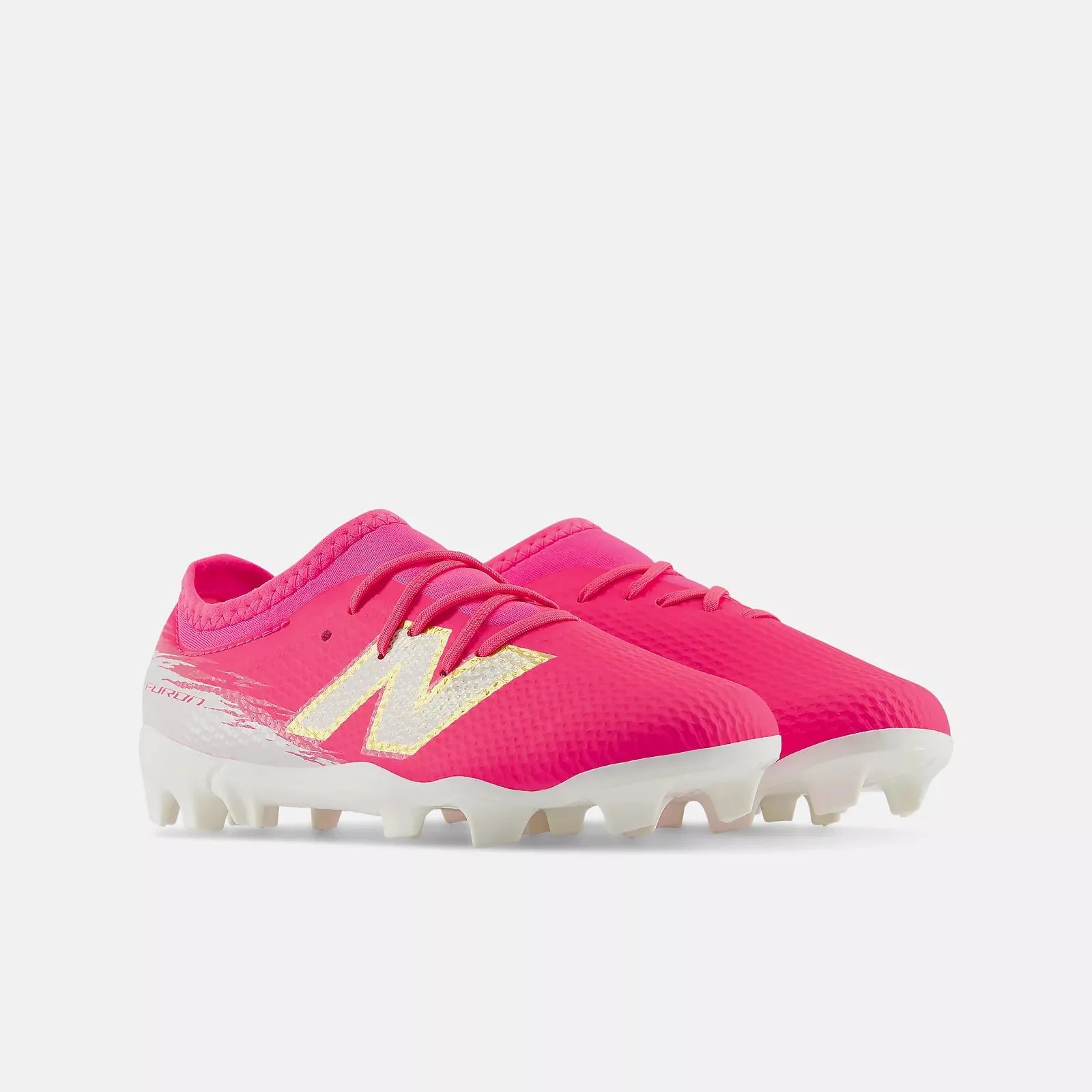 New Balance Junior Furon Team V8 Wide Firm Ground Soccer Cleats - Pure Ambition Pack (SP26)