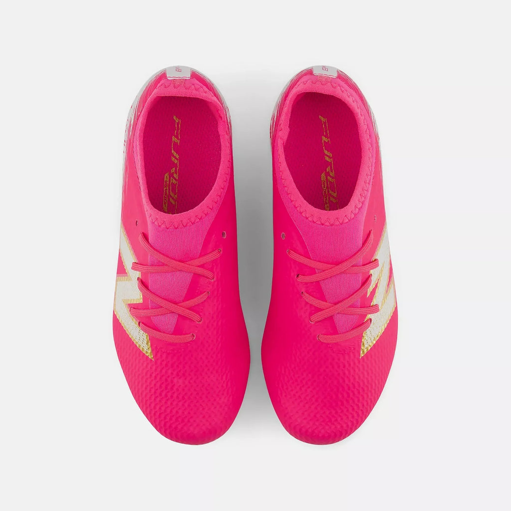 New Balance Junior Furon Team V8 Wide Firm Ground Soccer Cleats - Pure Ambition Pack (SP26)