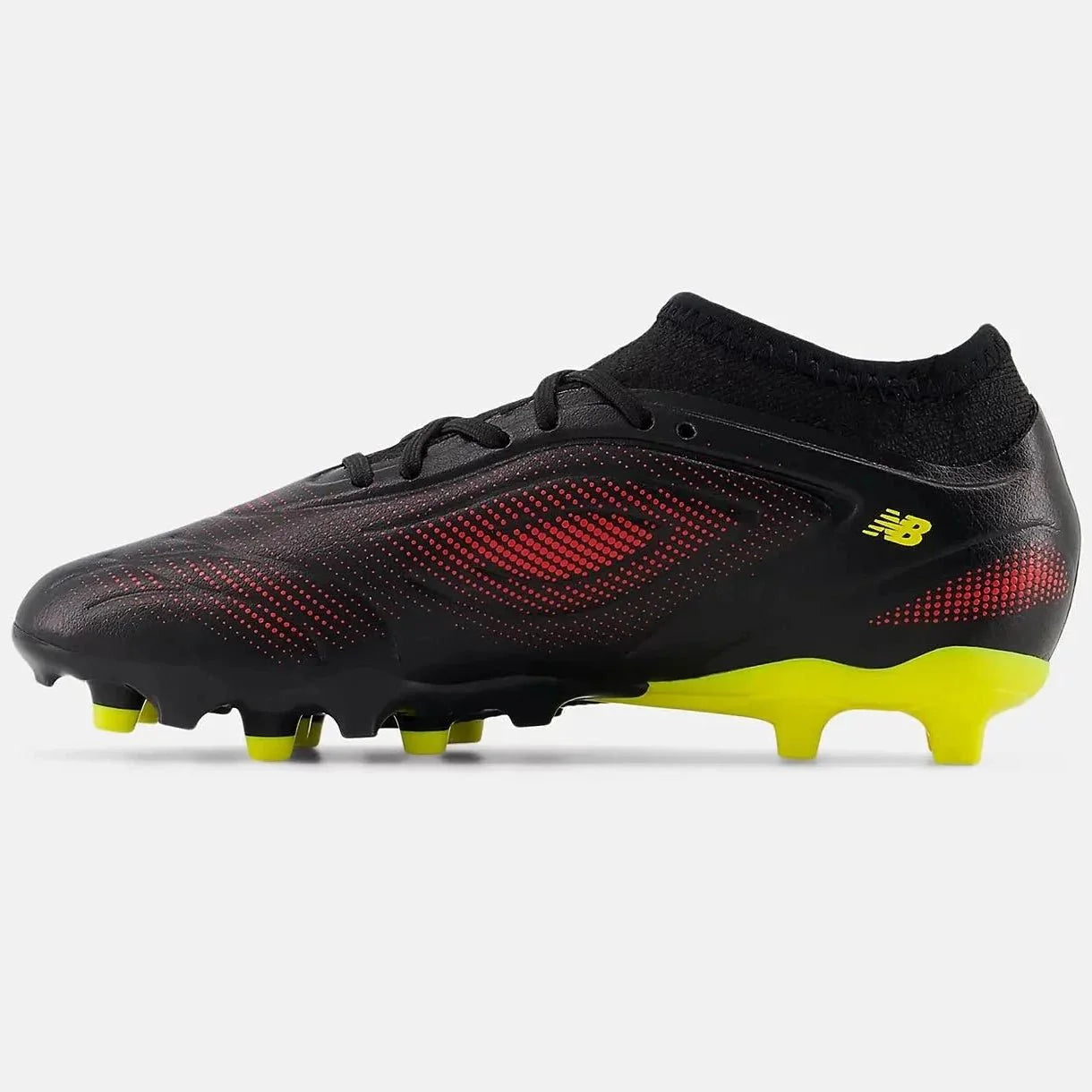 New Balance Junior Tekela Team Low Laced V5 Wide Firm Ground Soccer Cleats - Live Wire Pack (SP26)
