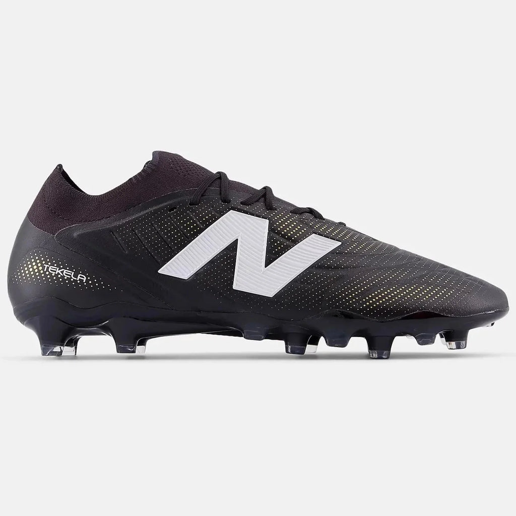 New Balance Tekela Elite Low Laced V5 2E Wide Firm Ground Soccer Cleats- Black Pack (FA25)