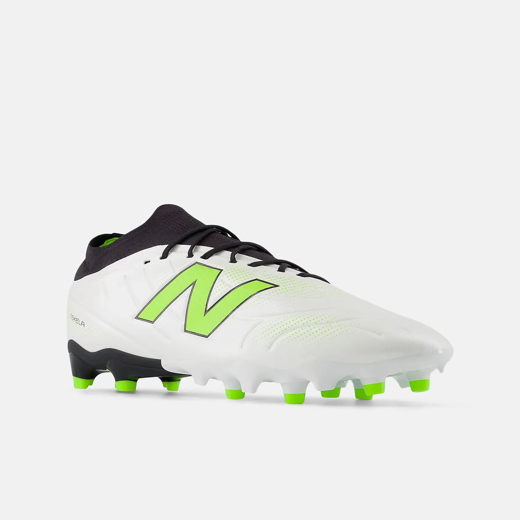 New Balance Tekela Team Low Laced V5 2E Wide Firm Ground Soccer Cleats - Lime Light Pack (FA25)