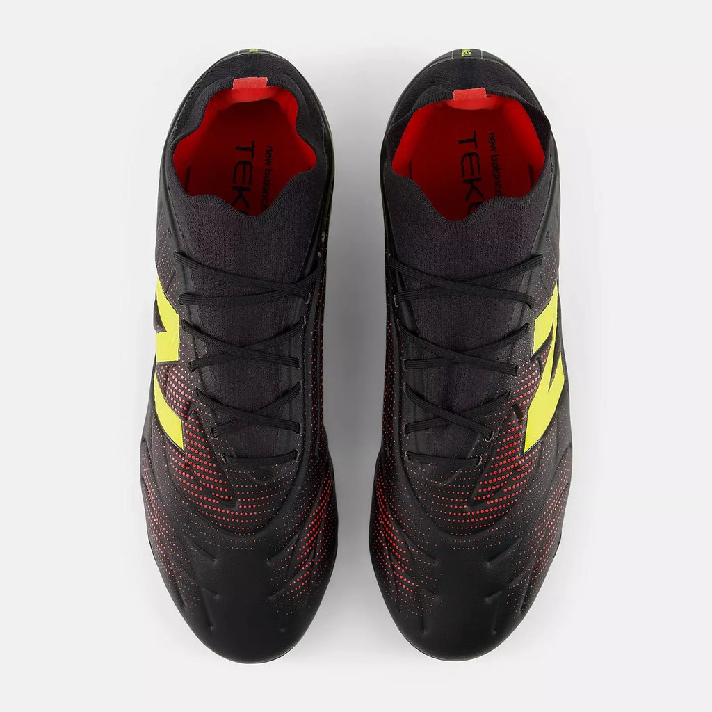New Balance Tekela Team Low V5 Wide Firm Ground Soccer Cleats - Live Wire Pack (SP26)