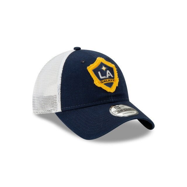 New Era LA Galaxy Team Trucker 940 Hat - Navy-White