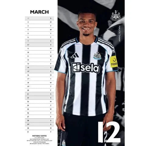 Newcastle 2026 Official Calendar