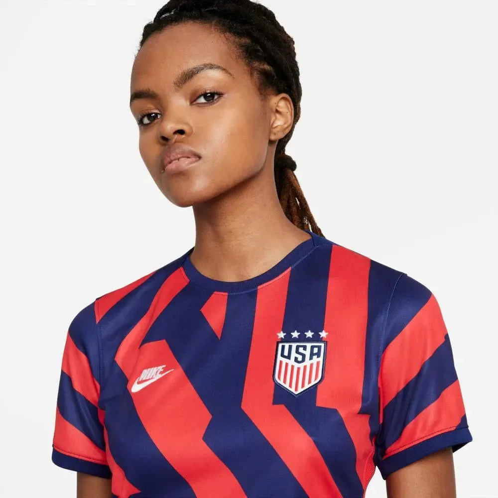 Nike 2021-22 USWNT Women Away Jersey - Navy-Red