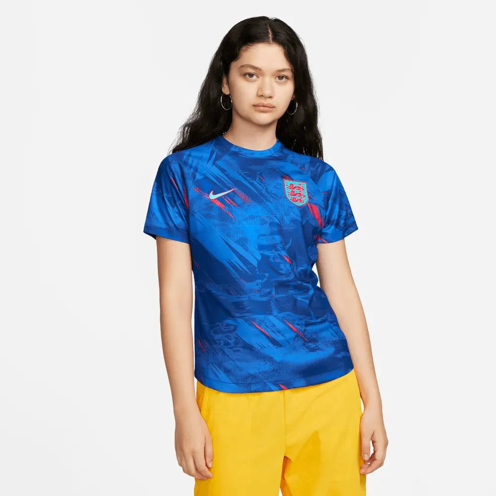 Nike 2022-23 England Women's Training Pre-Match Jersey - Blue