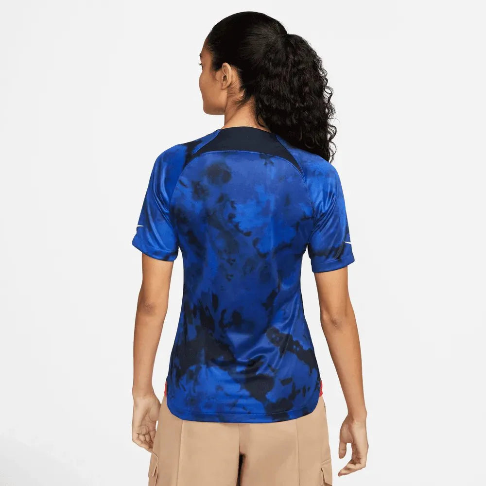 Nike 2022-23 USWNT Away Women  Jersey Bright Blue-White