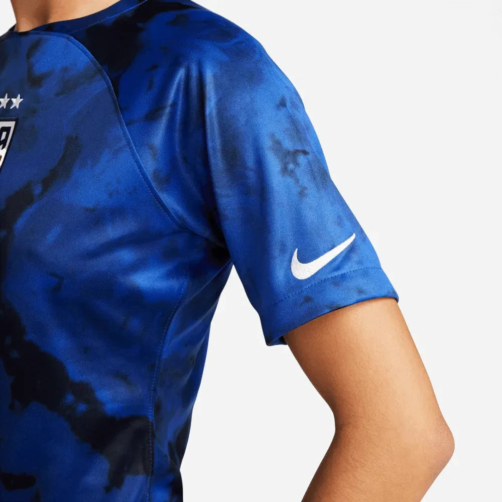 Nike 2022-23 USWNT Away Women  Jersey Bright Blue-White