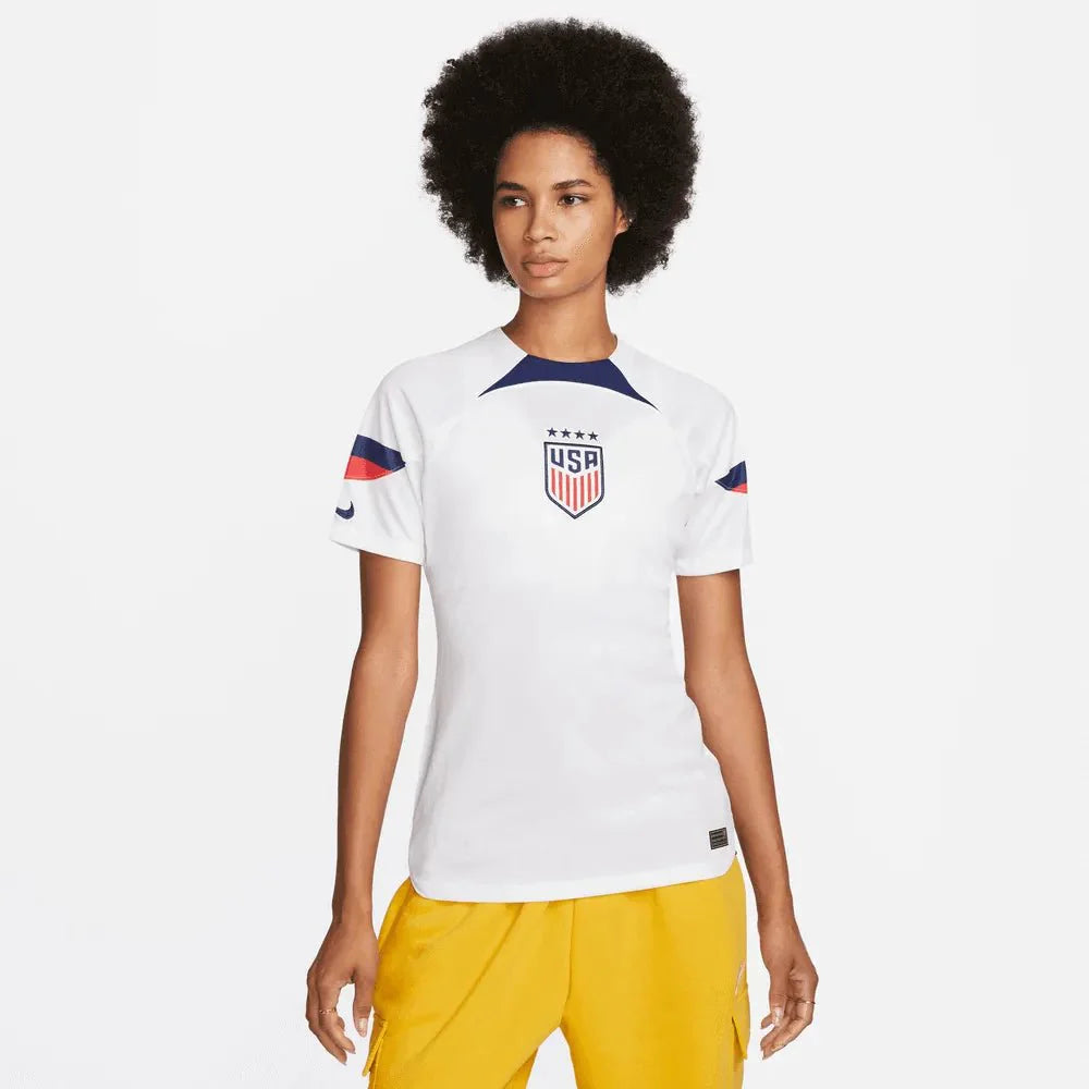 Nike 2022-23 USWNT Women's Home  Jersey White-Hyper Blue