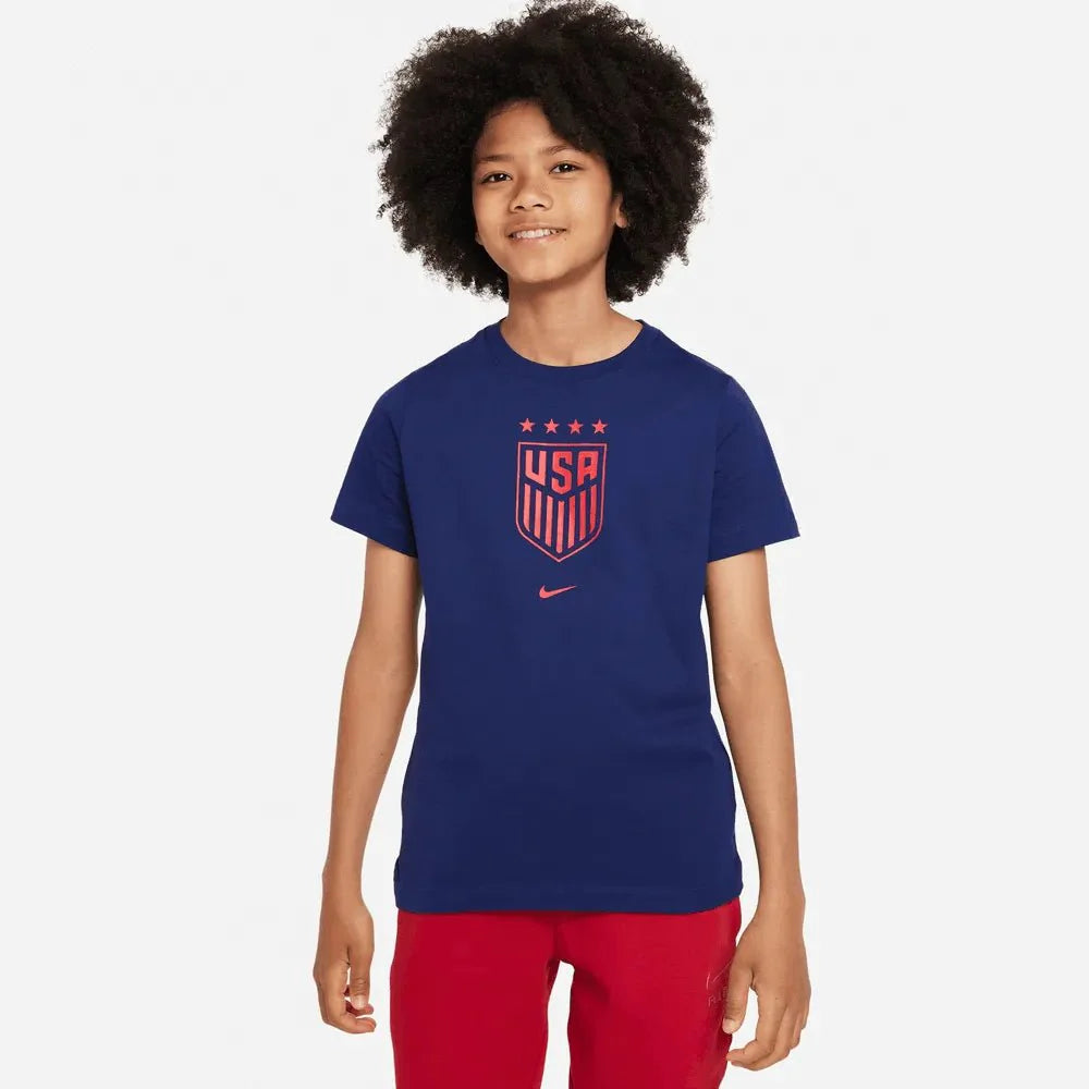 Nike 2023-24 USWNT Youth   Crest Tee