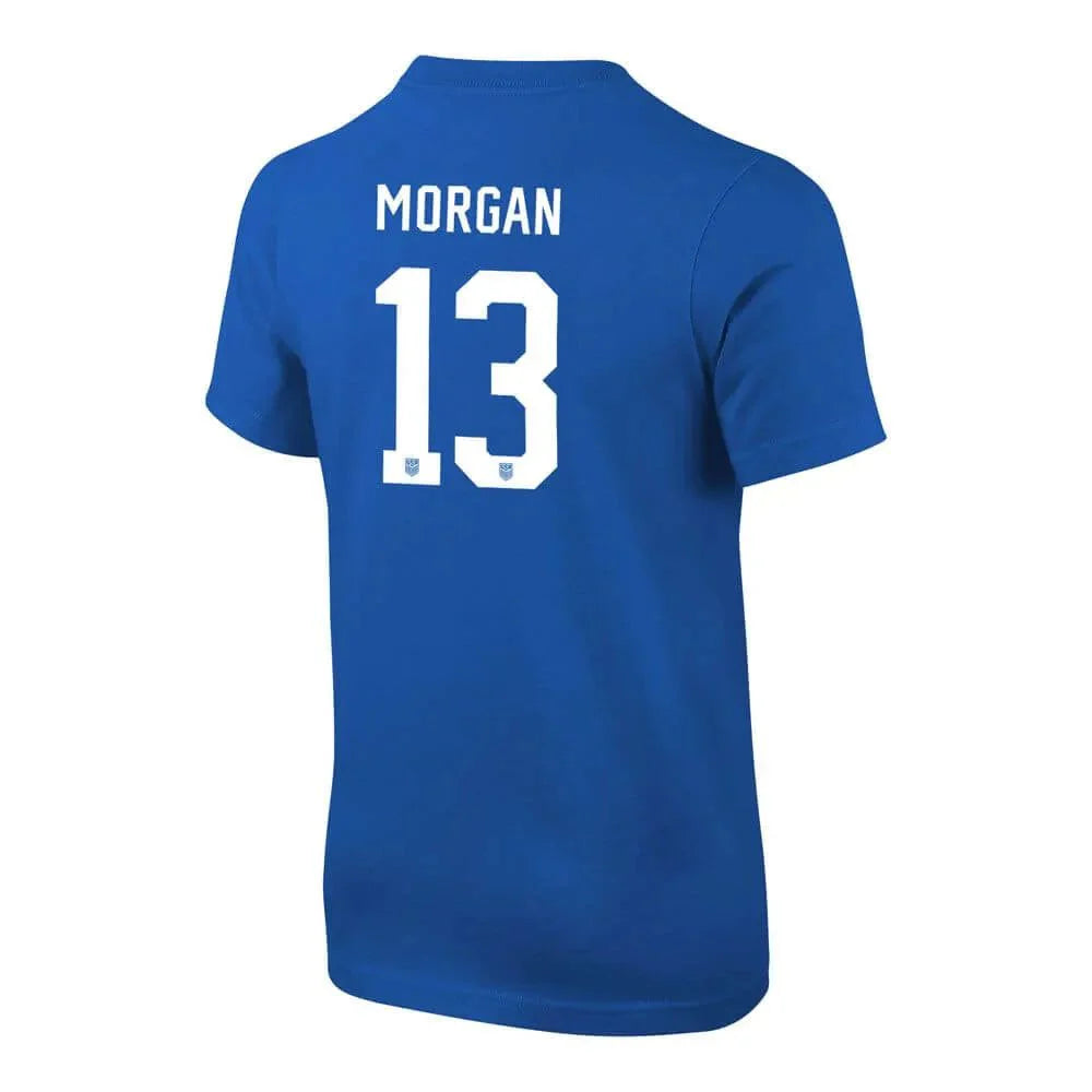 Nike 2023-24 USWNT Youth  Morgan 13 Tee