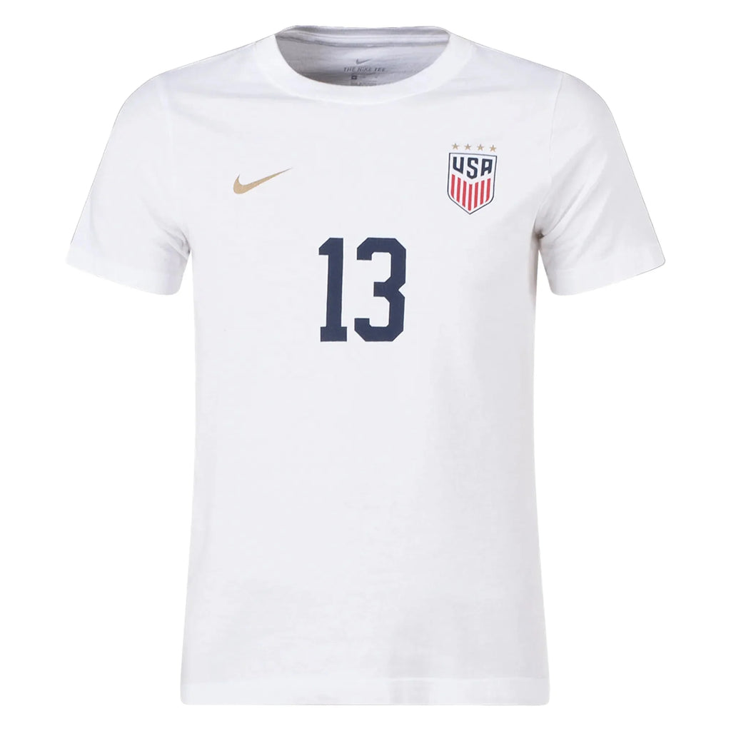 Nike 2023-24 USWNT Youth  Morgan 13 Tee