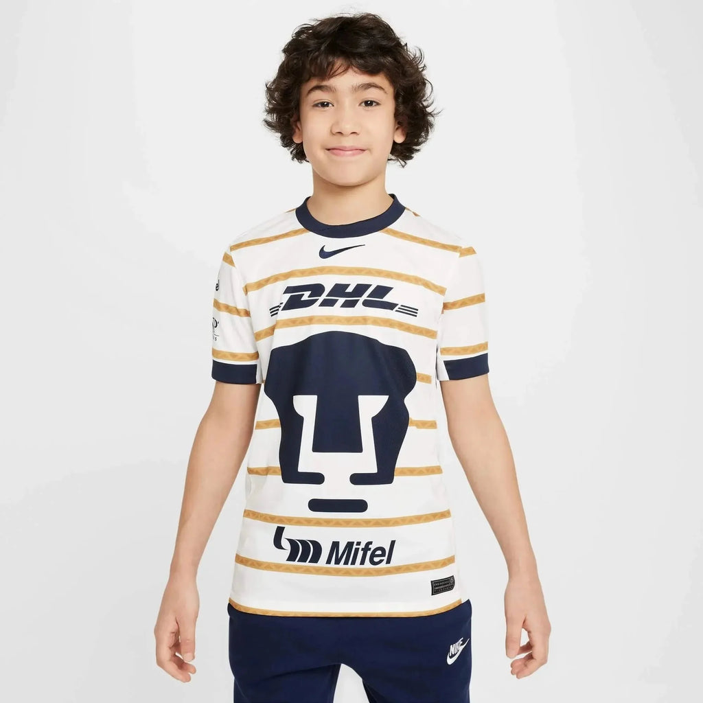 Nike 2024-25 Pumas Youth Stadium Home Jersey