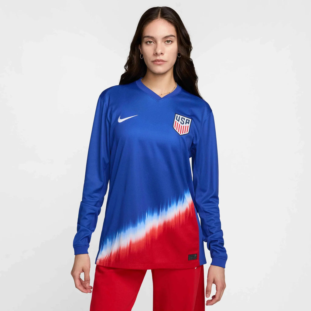 Nike 2024-25 USMNT Men's Stadium Away Long-Sleeve Jersey