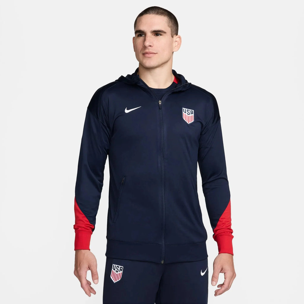 Nike 2024-25 USMNT Men's Strike Hoodie Track Jacket