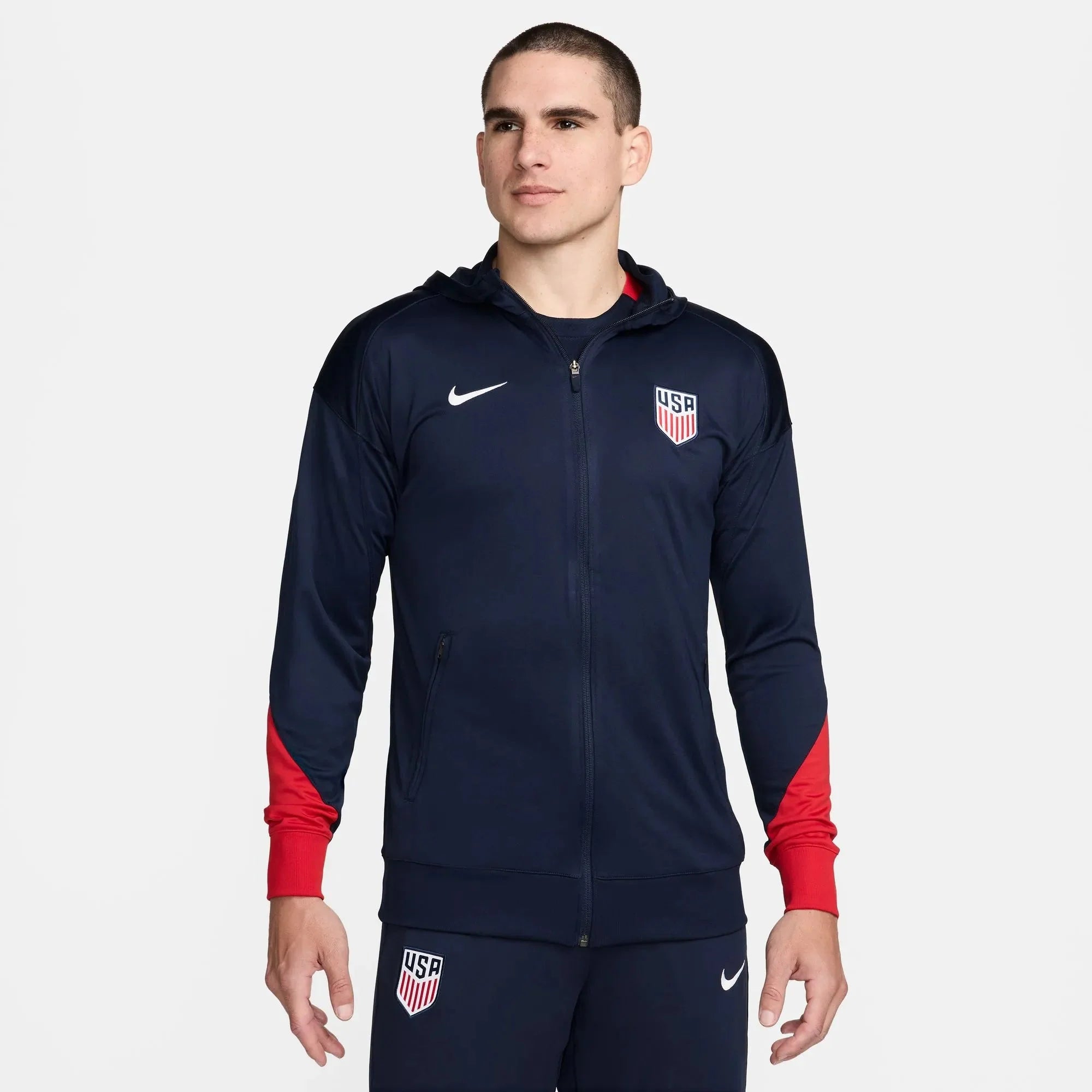 Nike 2024-25 USMNT Men's Strike Hoodie Track Jacket