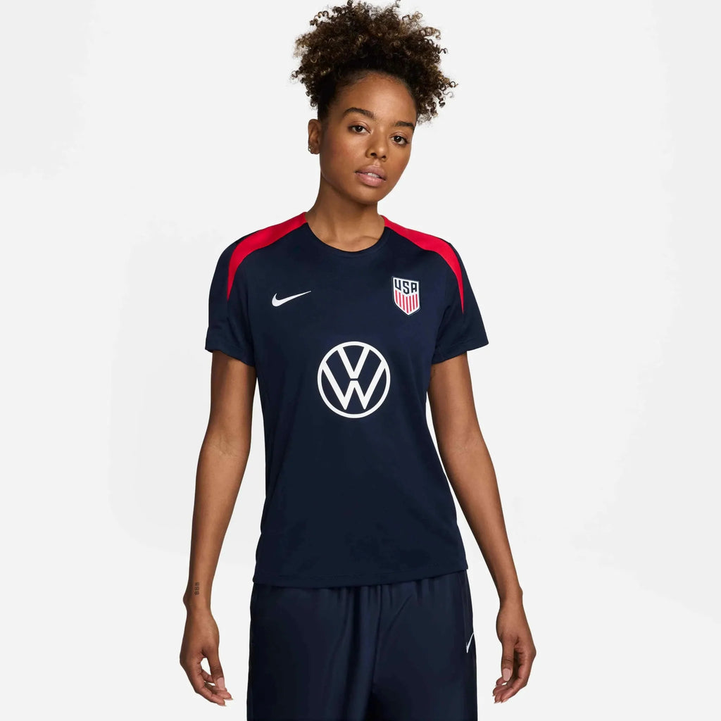 Nike 2024-25 USMNT Women Dri-Fit Short-Sleeve Knit Top